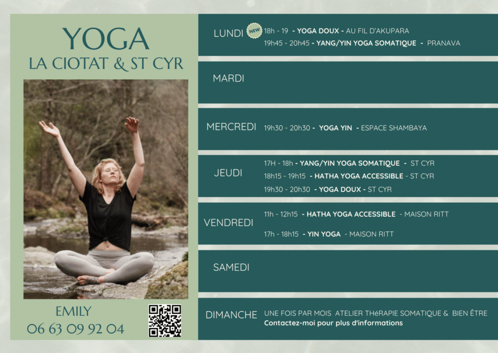 programme yoga la ciotat st cyr